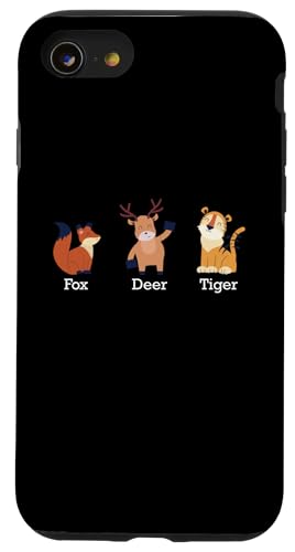 Fuchs Hirsch Tiger Tiere dezent Anti Trump Hülle für iPhone SE (2020) / 7 / 8 von Anti Trump Merch