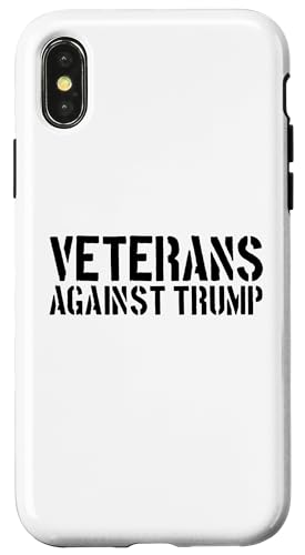 Veteranen gegen Trump Anti-Trump-Veteranen gegen Trump Hülle für iPhone X/XS Veteranen gegen Trump Anti-Trump-Veteranen gegen Trump Hülle für iPhone X/XS von Anti Trump Merch