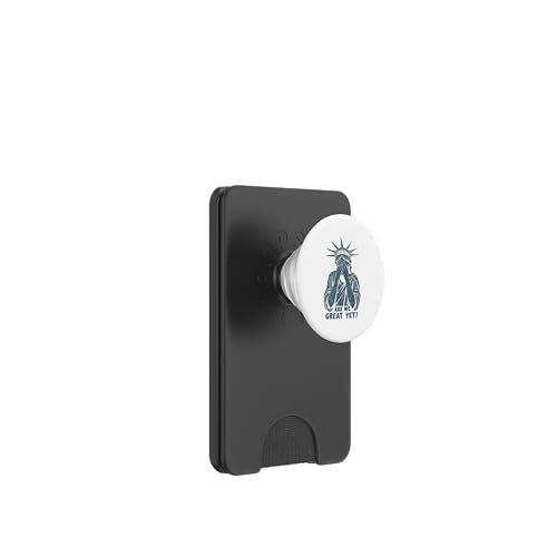 Anti Trump Are we Great Yet? Freiheitsstatue beschämt Spruch PopSockets PopWallet für MagSafe Anti Trump Are we Great Yet? Freiheitsstatue beschämt Spruch PopSockets PopWallet für MagSafe von Anti Trump lustige Sprüche Freiheitsstatue Outfit