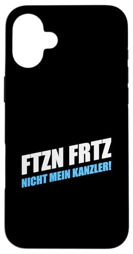 FTZN FRTZ Statement Nicht mein Kanzler Hülle für iPhone 16 Plus FTZN FRTZ Statement Nicht mein Kanzler Hülle für iPhone 16 Plus von Anti Woke Gaga