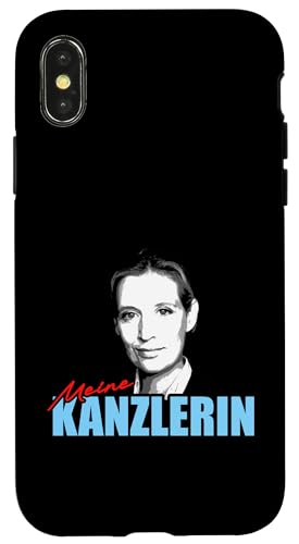 Meine Kanzlerin - Team Weidel Hülle für iPhone X/XS Meine Kanzlerin - Team Weidel Hülle für iPhone X/XS von Anti Woke Gaga