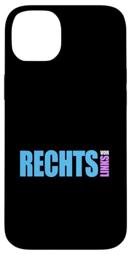 Rechts vor Links - Statement gegen Links Hülle für iPhone 14 Plus Rechts vor Links - Statement gegen Links Hülle für iPhone 14 Plus von Anti Woke Gaga