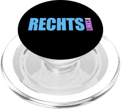 Rechts vor Links - Statement gegen Links PopSockets PopGrip für MagSafe Rechts vor Links - Statement gegen Links PopSockets PopGrip für MagSafe von Anti Woke Gaga