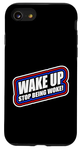 Wake up Stop being woke - Ironisches Anti Woke Design Hülle für iPhone SE (2020) / 7 / 8 von Anti Woke Gaga