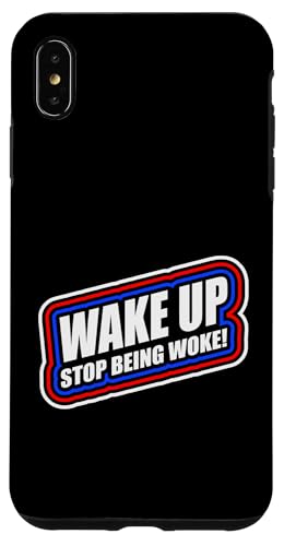 Wake up Stop being woke - Ironisches Anti Woke Design Hülle für iPhone XS Max Wake up Stop being woke - Ironisches Anti Woke Design Hülle für iPhone XS Max von Anti Woke Gaga