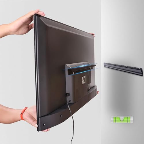TV-Wandhalterung ohne Bolzen, für die meisten 13-55-Zoll-Fernseher, universell, stachellose TV-Wandhalterung, bis zu 45.4 kg, passend für die meisten LED-LCD-Plasma-Flachbildschirme und Monitore TV-Wandhalterung ohne Bolzen, für die meisten 13-55-Zoll-Fernseher, universell, stachellose TV-Wandhalterung, bis zu 45.4 kg, passend für die meisten LED-LCD-Plasma-Flachbildschirme und Monitore von Antimbee