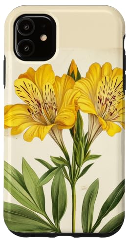 Alstroemeria Floral Vintage Wissenschaftliche Illustration Blume Hülle für iPhone 11 Alstroemeria Floral Vintage Wissenschaftliche Illustration Blume Hülle für iPhone 11 von Antique Flower Botanical Garden Floral DonaOnca