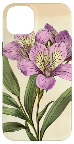 Alstroemeria Floral Vintage Wissenschaftliche Illustration Blume Hülle für iPhone 14 Plus Alstroemeria Floral Vintage Wissenschaftliche Illustration Blume Hülle für iPhone 14 Plus von Antique Flower Botanical Garden Floral DonaOnca