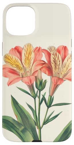 Alstroemeria Floral Vintage Wissenschaftliche Illustration Blume Hülle für iPhone 15 Plus Alstroemeria Floral Vintage Wissenschaftliche Illustration Blume Hülle für iPhone 15 Plus von Antique Flower Botanical Garden Floral DonaOnca