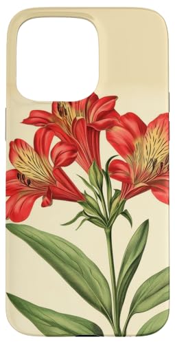 Alstroemeria Floral Vintage Wissenschaftliche Illustration Blume Hülle für iPhone 15 Pro Max Alstroemeria Floral Vintage Wissenschaftliche Illustration Blume Hülle für iPhone 15 Pro Max von Antique Flower Botanical Garden Floral DonaOnca