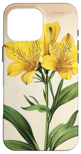 Alstroemeria Floral Vintage Wissenschaftliche Illustration Blume Hülle für iPhone 16 Pro Max Alstroemeria Floral Vintage Wissenschaftliche Illustration Blume Hülle für iPhone 16 Pro Max von Antique Flower Botanical Garden Floral DonaOnca