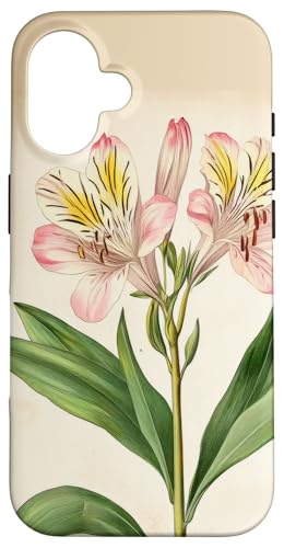 Alstroemeria Floral Vintage Wissenschaftliche Illustration Blume Hülle für iPhone 16 Alstroemeria Floral Vintage Wissenschaftliche Illustration Blume Hülle für iPhone 16 von Antique Flower Botanical Garden Floral DonaOnca