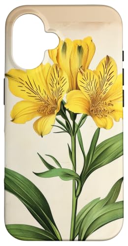 Alstroemeria Floral Vintage Wissenschaftliche Illustration Blume Hülle für iPhone 16 Alstroemeria Floral Vintage Wissenschaftliche Illustration Blume Hülle für iPhone 16 von Antique Flower Botanical Garden Floral DonaOnca