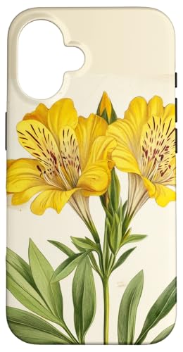 Alstroemeria Floral Vintage Wissenschaftliche Illustration Blume Hülle für iPhone 16 Alstroemeria Floral Vintage Wissenschaftliche Illustration Blume Hülle für iPhone 16 von Antique Flower Botanical Garden Floral DonaOnca