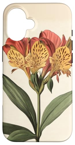 Alstroemeria Floral Vintage Wissenschaftliche Illustration Blume Hülle für iPhone 16 Alstroemeria Floral Vintage Wissenschaftliche Illustration Blume Hülle für iPhone 16 von Antique Flower Botanical Garden Floral DonaOnca