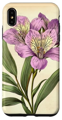 Alstroemeria Floral Vintage Wissenschaftliche Illustration Blume Hülle für iPhone XS Max Alstroemeria Floral Vintage Wissenschaftliche Illustration Blume Hülle für iPhone XS Max von Antique Flower Botanical Garden Floral DonaOnca
