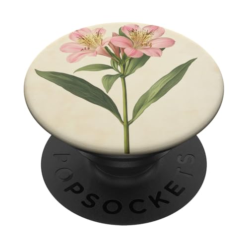 Alstroemeria Floral Vintage Wissenschaftliche Illustration Blume PopSockets Klebender PopGrip Alstroemeria Floral Vintage Wissenschaftliche Illustration Blume PopSockets Klebender PopGrip von Antique Flower Botanical Garden Floral DonaOnca