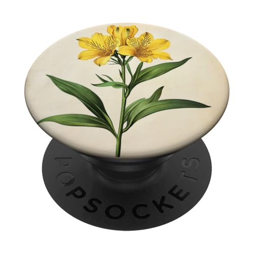Alstroemeria Floral Vintage Wissenschaftliche Illustration Blume PopSockets Klebender PopGrip Alstroemeria Floral Vintage Wissenschaftliche Illustration Blume PopSockets Klebender PopGrip von Antique Flower Botanical Garden Floral DonaOnca