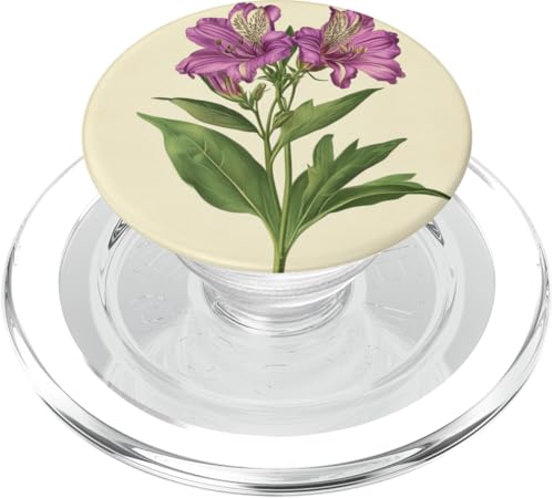 Alstroemeria Floral Vintage Wissenschaftliche Illustration Blume PopSockets PopGrip für MagSafe Alstroemeria Floral Vintage Wissenschaftliche Illustration Blume PopSockets PopGrip für MagSafe von Antique Flower Botanical Garden Floral DonaOnca