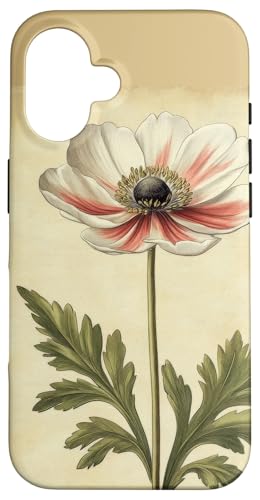 Anemone Floral Vintage Wissenschaftliche Illustration Blume Hülle für iPhone 16 Anemone Floral Vintage Wissenschaftliche Illustration Blume Hülle für iPhone 16 von Antique Flower Botanical Garden Floral DonaOnca