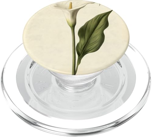 Calla Lilie Floral Vintage Scientific Illustration Flower PopSockets PopGrip für MagSafe Calla Lilie Floral Vintage Scientific Illustration Flower PopSockets PopGrip für MagSafe von Antique Flower Botanical Garden Floral DonaOnca