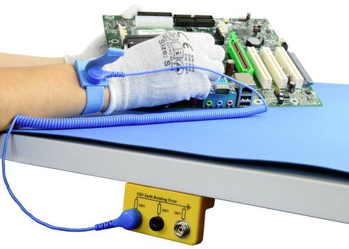 Antistat 066-0055 ESD-Handgelenkband Blau Antistat 066-0055 ESD-Handgelenkband Blau von Antistat
