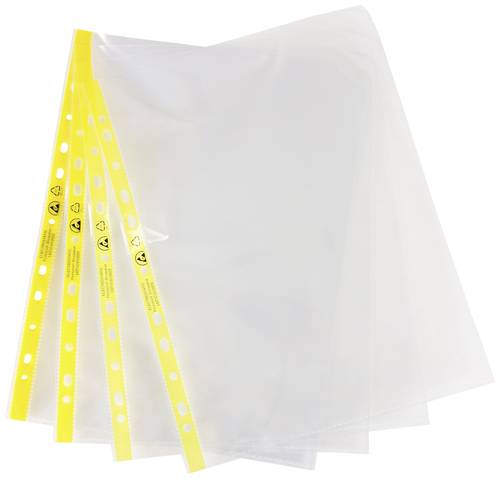 Antistat ESD Dokumententasche 105-0007 Transparent DIN A4 100St. von Antistat