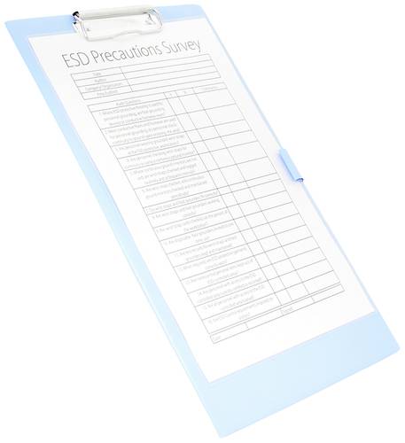 Antistat ESD Klemmbrett 105-0006 Blau Antistat ESD Klemmbrett 105-0006 Blau von Antistat