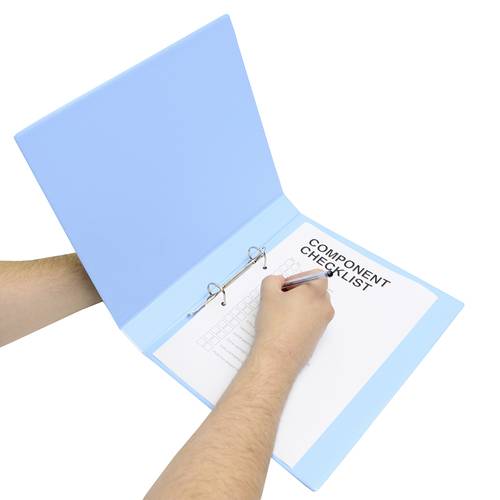 Antistat ESD Ringmappe 105-0016 DIN A4 Blau 1St. Antistat ESD Ringmappe 105-0016 DIN A4 Blau 1St. von Antistat