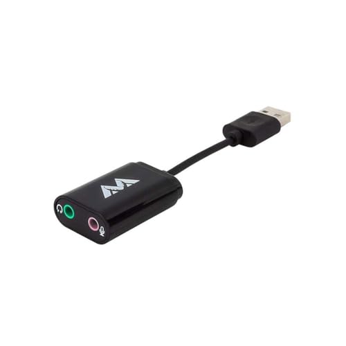 Antlion Audio USB Dual 3,5 mm Stereo Ausgang und Mikrofon-Eingangsadapter - kompatibel mit PCs, Macs, PS4 und Anderen Typ-A-USB-fähigen Geräten Antlion Audio USB Dual 3,5 mm Stereo Ausgang und Mikrofon-Eingangsadapter - kompatibel mit PCs, Macs, PS4 und Anderen Typ-A-USB-fähigen Geräten von Antlion Audio