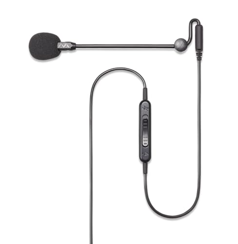 ModMic Antlion Audio Uni Aufsteckbares Mikrofon mit Rauschunterdrückung und Stummschalter, kompatibel mit Mac, Windows PC, Playstation 4, Xbox One und mehr von Antlion Audio