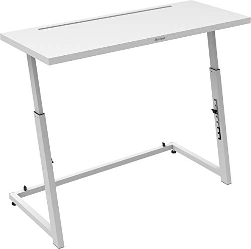 Antoc DJ-Stand DJS-40 - White - Portable DJ-Pult mit Platz für ein ganzes DJ-Setup von Antoc