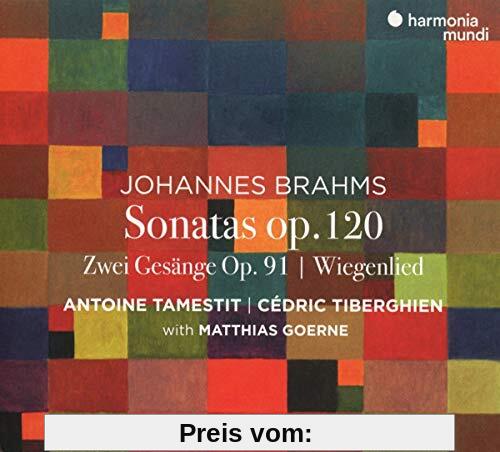 Viola Sonatas Op.120-Zwei Gesänge,Op.91 von Antoine Tamestit