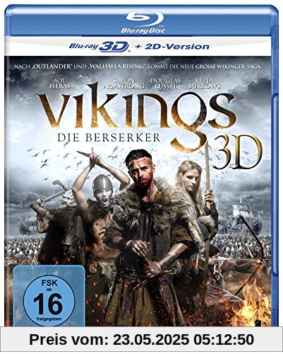 Vikings - Die Berserker [3D Blu-ray + 2D Version] von Antony Smith