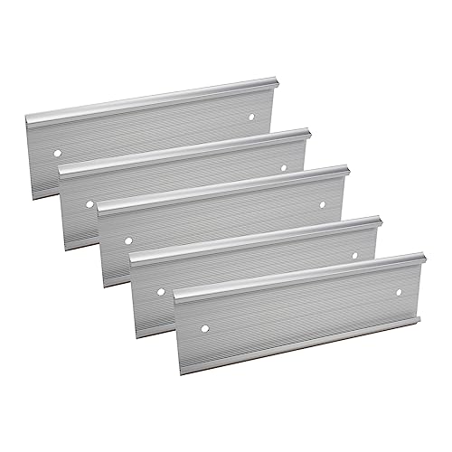 Antrader Namensschildhalter, Wandhalterung, Bürotür, Namensschild-Halter, Aluminiumlegierung, 5 x 20 cm, Silber, 5 x 20 cm Antrader Namensschildhalter, Wandhalterung, Bürotür, Namensschild-Halter, Aluminiumlegierung, 5 x 20 cm, Silber, 5 x 20 cm von Antrader