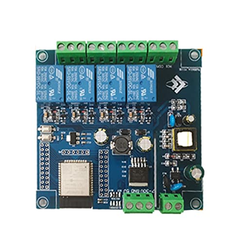 Antrimmilly AC 220V/DC 5-30V Stromversorgung ESP32 WIFI Bluetooth Vierwege-Relaismodul ESP32-WROOM Entwicklungsplatine 1/O-Port Antrimmilly AC 220V/DC 5-30V Stromversorgung ESP32 WIFI Bluetooth Vierwege-Relaismodul ESP32-WROOM Entwicklungsplatine 1/O-Port von Antrimmilly