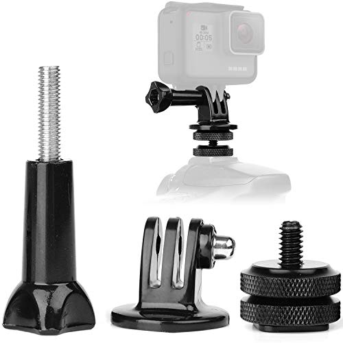 Anwenk Kamera-Blitzschuh-Adapter, kompatibel mit GoPro-Adapter, Gopro Hero 7, 6, 5, 4, Befestigung an Gopro DSLR-Kamera oder Ringlicht-Fotografie. von Anwenk