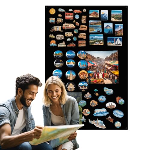 Anwicar Magnettafel - Magnetische Pinnwand 100x80 cm aus Stahl, ideal für Magnete und Notizen, magnetisches Whiteboard, beschreibbare Tafel mit Kreidemarkern, inkl. Montageset - Schwarz Anwicar Magnettafel - Magnetische Pinnwand 100x80 cm aus Stahl, ideal für Magnete und Notizen, magnetisches Whiteboard, beschreibbare Tafel mit Kreidemarkern, inkl. Montageset - Schwarz von Anwicar