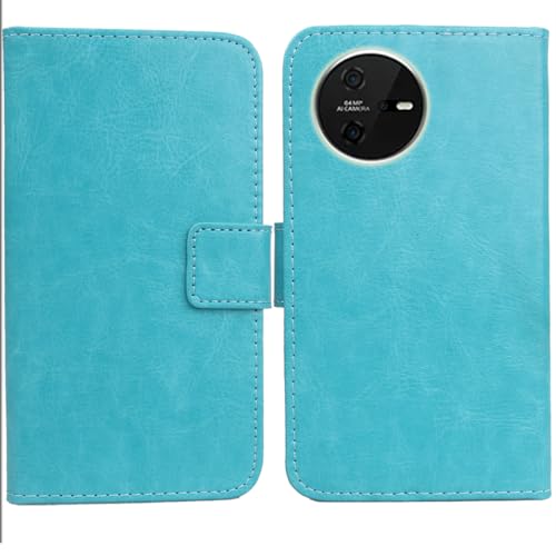 Anybird Blau Premium PU Leder Tasche Schutz Hülle Handy Case Wallet Cover Etui Ledertasche Für Casper VIA A40 6.78" von Anybird