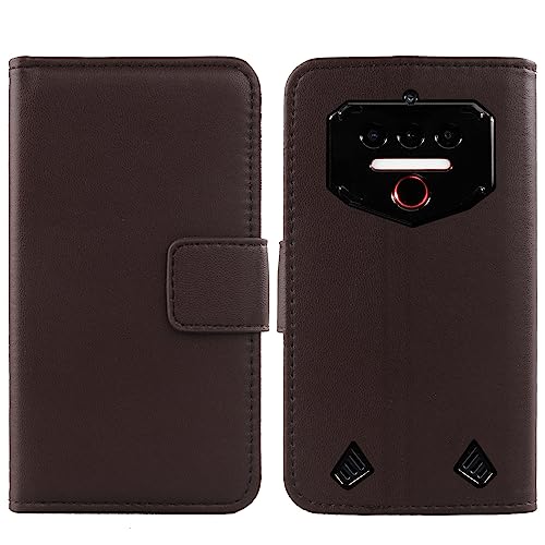 Anybird Flip Braun Echt Leder Tasche Hülle TPU Silikon Für Oukitel WP23 6.52" Lederhülle Handyhülle Schutz Klapp Handytasche Handy Etui Brieftasche Cover Case Abdeckung von Anybird