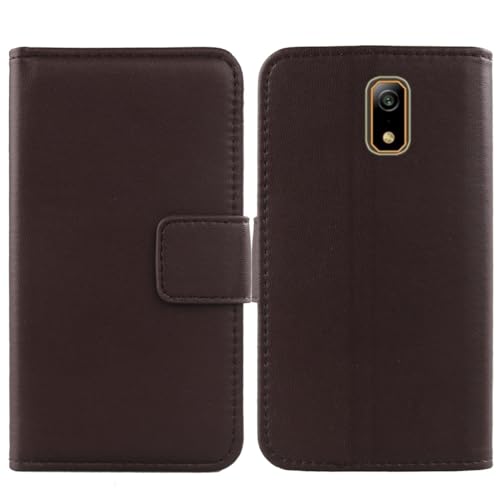 Anybird Flip Echt Leder Tasche Hülle Für Hammer Iron Va/Hammer Steel Lite 6.56" Lederhülle Handyhülle Schutz Klapp Handy Etui Cover Case (Braun) von Anybird