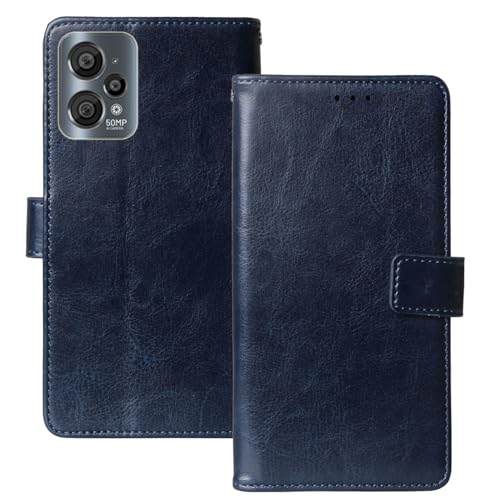 Anybird Flip Leder Tasche Hülle Für Casper Via X30 / X30 Plus 6.5" Lederhülle Handyhülle Schutzhülle Handytasche Handy Etui Cover Case Abdeckung (Dark Blau) von Anybird