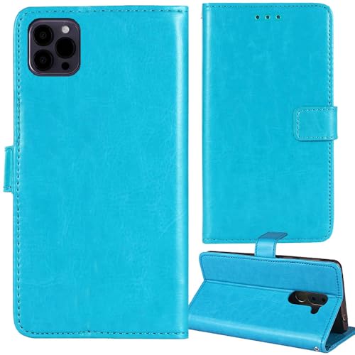 Anybird Flip Leder Tasche Hülle Für HOTWAV Note 13 Pro 6.6" Lederhülle Handyhülle Schutzhülle Klapphülle Handytasche Handy Etui Brieftasche Cover Case Abdeckung (Blau) von Anybird