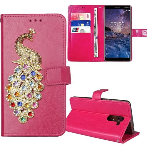Anybird Flip Leder Tasche Hülle Peacock 3D Diamond Bling TPU Silikon Case Für FOSSiBOT S3 / S3 Pro/ D06 6.67" Lederhülle Handyhülle Handy Tasche Schutz Cover Etui Rose Anybird Flip Leder Tasche Hülle Peacock 3D Diamond Bling TPU Silikon Case Für FOSSiBOT S3 / S3 Pro/ D06 6.67" Lederhülle Handyhülle Handy Tasche Schutz Cover Etui Rose von Anybird