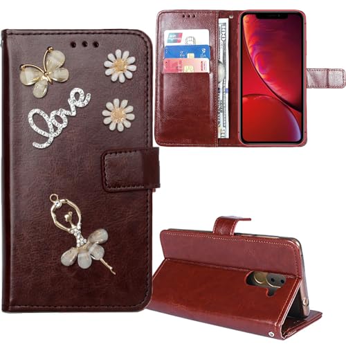 Anybird Premium Flip Leder Tasche Hülle Ballet 3D Diamond Bling TPU Silikon Case Für Doro 8040 / Doro DSB-0090 5" Lederhülle Handyhülle Handy Tasche Schutz Cover Etui Brown Anybird Premium Flip Leder Tasche Hülle Ballet 3D Diamond Bling TPU Silikon Case Für Doro 8040 / Doro DSB-0090 5" Lederhülle Handyhülle Handy Tasche Schutz Cover Etui Brown von Anybird