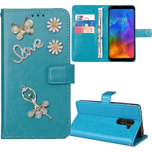 Anybird Premium Flip Leder Tasche Hülle Ballet 3D Diamond Bling TPU Silikon Case Für IMO Q5 5.5" Lederhülle Handyhülle Handy Tasche Schutz Cover Etui Blue Anybird Premium Flip Leder Tasche Hülle Ballet 3D Diamond Bling TPU Silikon Case Für IMO Q5 5.5" Lederhülle Handyhülle Handy Tasche Schutz Cover Etui Blue von Anybird