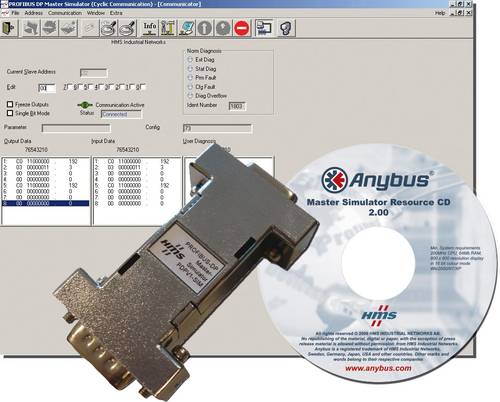 Anybus 017504 017504 Mastersimulator Profibus 1St. von Anybus