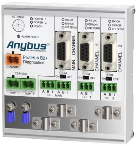 Anybus 17210R ProfiHub B2+R Repeater 12 V/DC 1St. von Anybus