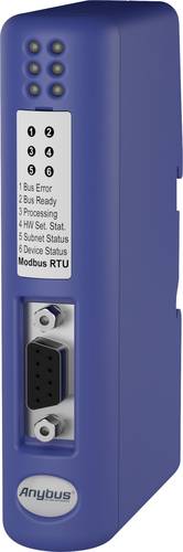 Anybus AB7010 Modbus-RTU Seriell Umsetzer RS-232, RS-422, RS-485, Sub-D9 galvanisch getrennt 24 V/DC von Anybus