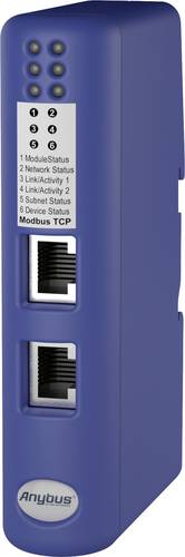 Anybus AB7319 CAN/Modbus-TCP CAN Umsetzer CAN Bus, USB, Sub-D9 galvanisch getrennt, Ethernet 24 V/DC von Anybus